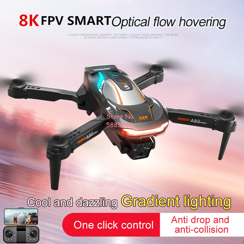 Drone Battery Box - Photographie aérienne 8K, positionnement du flux