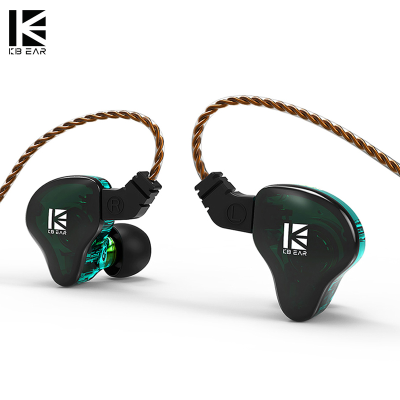 Eachine Drone E010 - Écouteurs filaires KBEAR KS1 KS2, casque