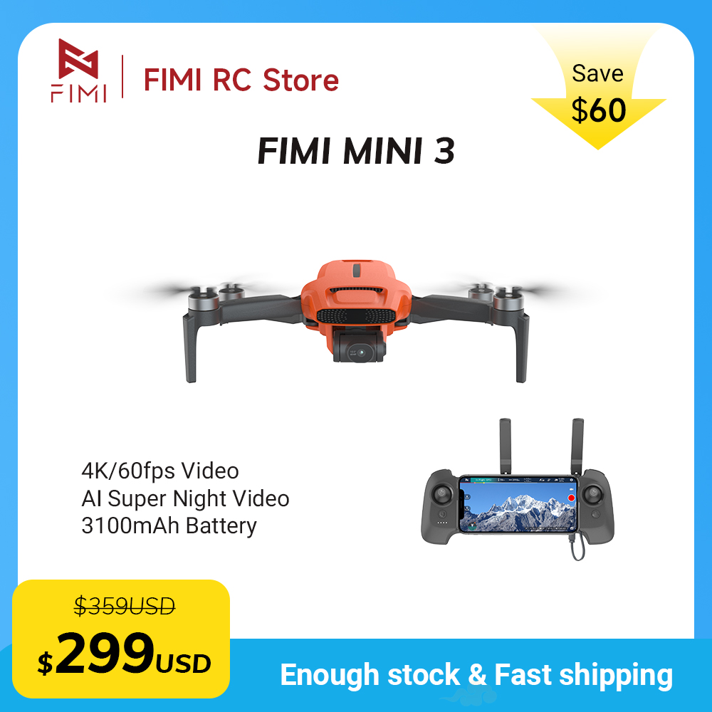 Drone Battery Smart - Drone FIMI MINI 3 avec caméra
