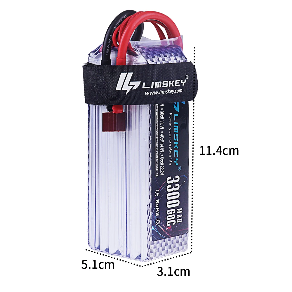 Batterie Lipo 3300 mAh 22,2 V  - Drone Battery 6S avis et prix