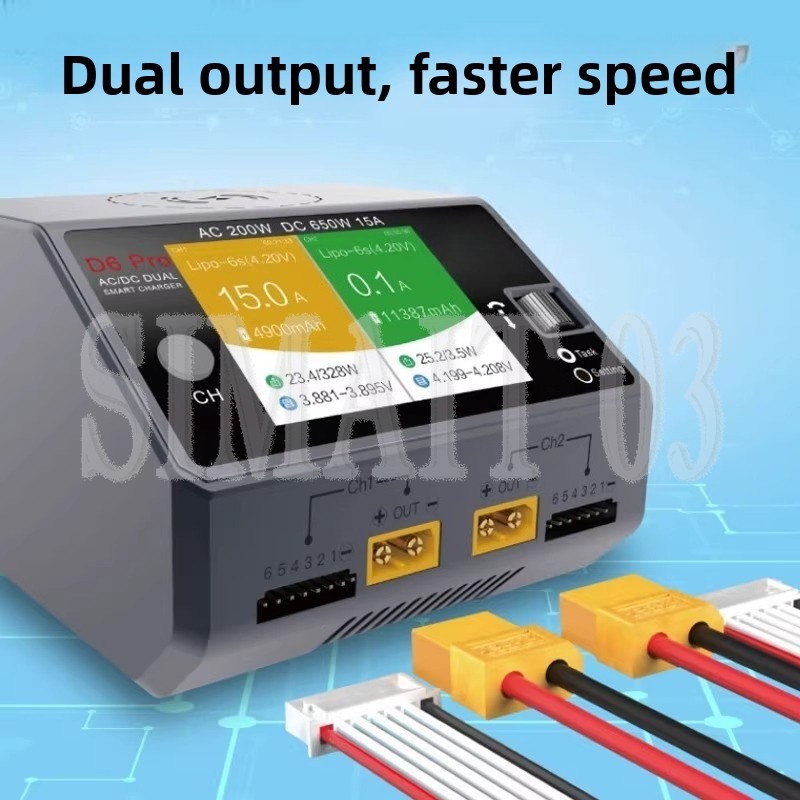 Chargeur intelligent HOTA D6 P - Drone Battery Smart avis et prix