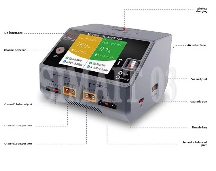 Chargeur intelligent HOTA D6 P - Drone Battery Smart avis et prix